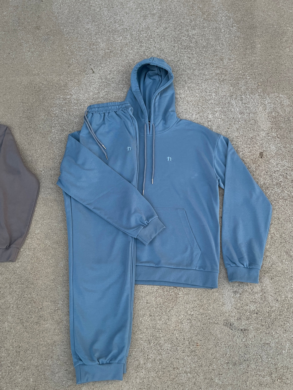 Powder Blue Hoodie Set